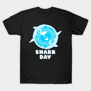 Oceanic Whitetip Shark Day T-Shirt